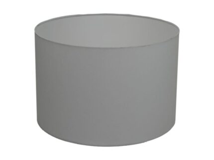 HSM Collection-Ronde Lampenkap-ø42x28-Wit-Katoen