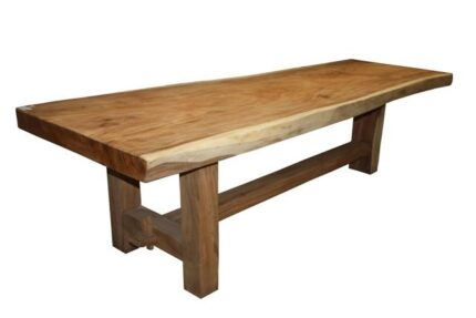 HSM Collection-Eettafel Heavy-280x80-95x78-Naturel-Munggur