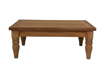 HSM Collection-Vierkante Tuinsalontafel Bahama-80x80x30-Naturel-Teak