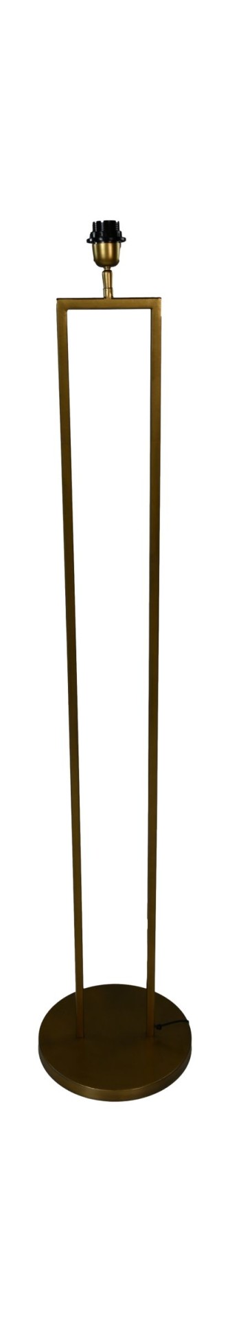 HSM Collection-Vloerlamp-30x30x150-Goud-Metaal