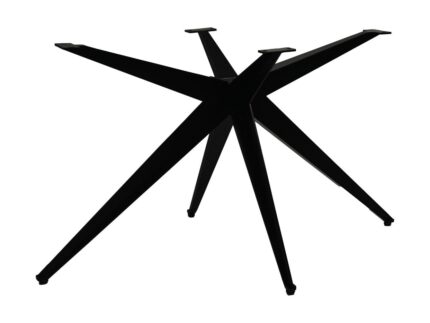 HSM Collection-Tafelonderstel Spider Angle-135x80x72-Zwart-Metaal