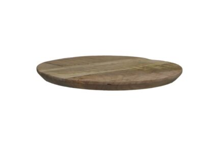 HSM Collection-Salontafelblad Bern Rond-ø45x2,5-Naturel-Mango