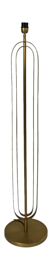 HSM Collection-Vloerlamp-30x30x140-Goud-Metaal