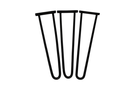 HSM Collection-Hairpinpoten S/3-46x3x13-Zwart-Metaal