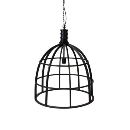 HSM Collection-Hanglamp-60x60x75-Zwart-Metaal