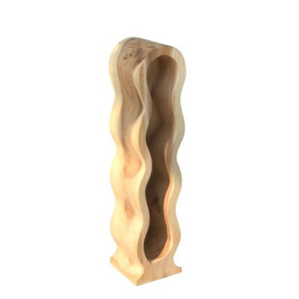 HSM Collection-Staand Wijnrek Vins 4 Flessen-16x16x68-Naturel-Munggur