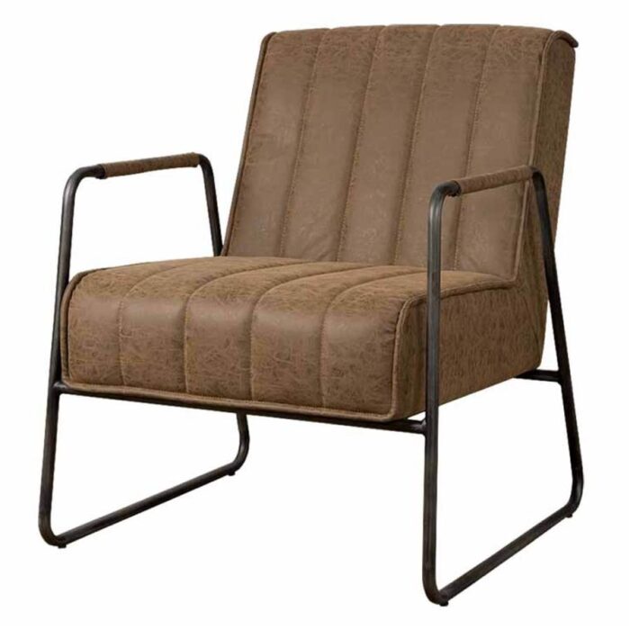 Santo Fauteuil - fabric Miami 005 brown - Afbeelding 4
