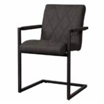 Lomba Armstoel - fabric Houston 101 anthracite