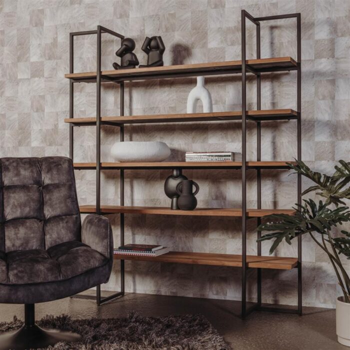 Felino Boekenkast 155 cm - Afbeelding 2