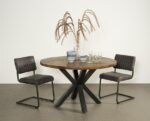 Basto Eetkamertafel rond 130 cm - Afbeelding 2