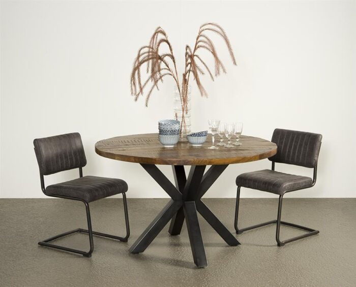 Basto Eetkamertafel rond 130 cm - Afbeelding 2