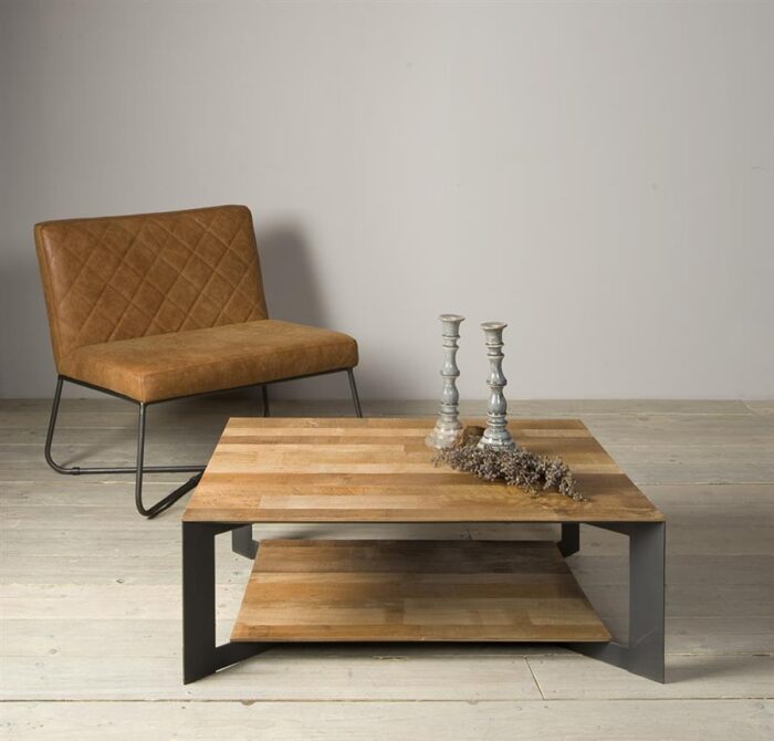 Pandora Salontafel vierkant 100 cm - Afbeelding 1
