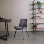 Eljas Stoel - fabric Savannah anthracite - Afbeelding 2