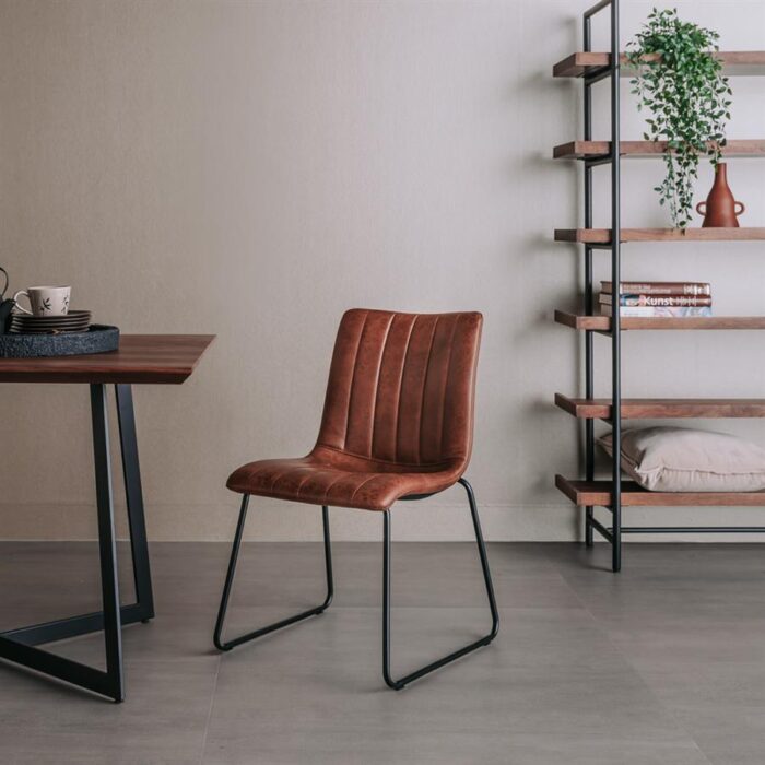 Bunol Stoel - fabric Savannah light brown - Afbeelding 2