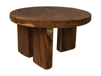 HSM Collection-Ronde Salontafel-Ø75x43-Bruin-Munggur