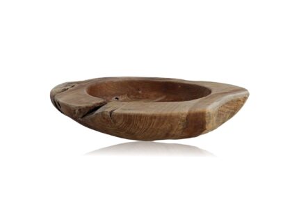 HSM Collection-Fruitschaal Large-ø38-40-Naturel-Teak