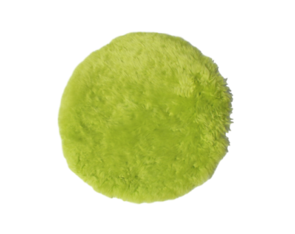 HSM Collection-Schapenvacht Rond -40x40x3-Groen-Stof